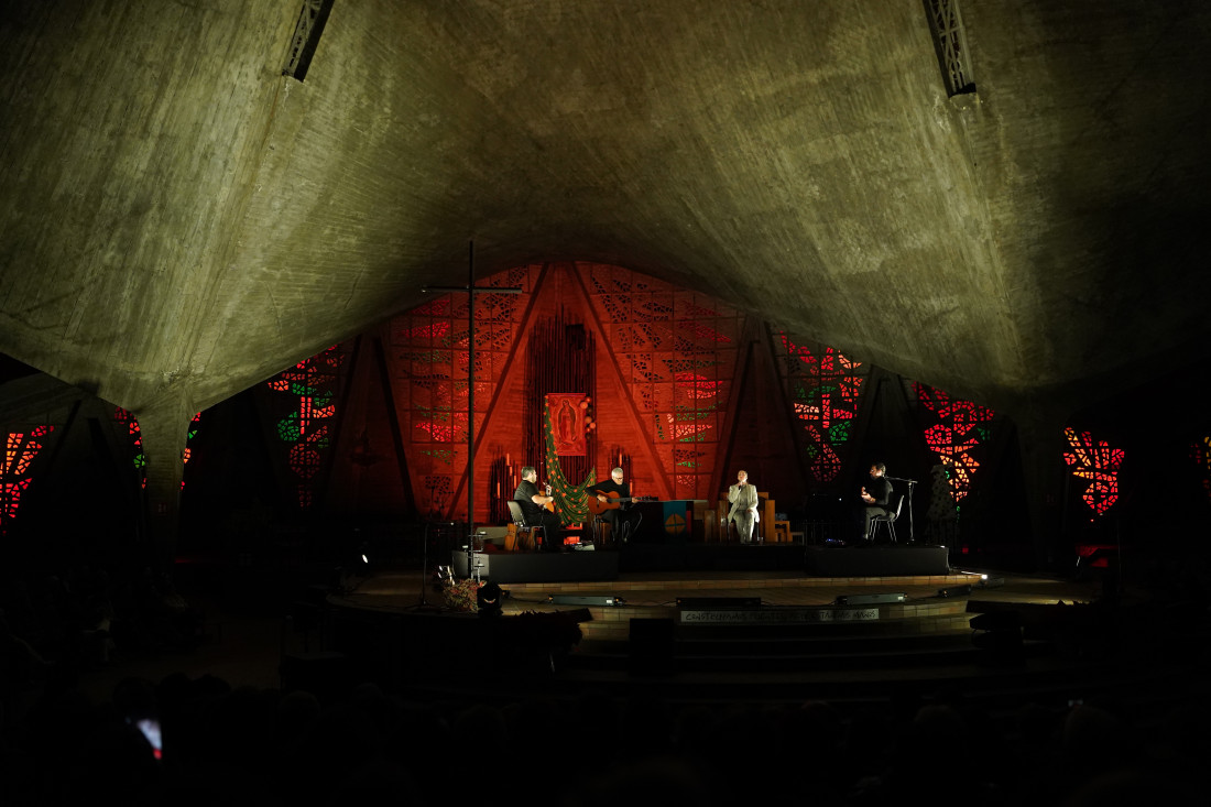 Sara Correia en la Parroquia Nuestra Señora de Guadalupe