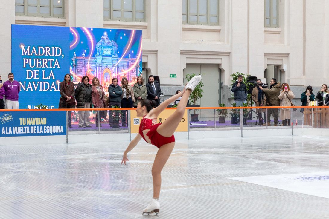 Pista de hielo de Cibeles