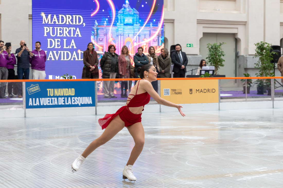 Pista de hielo de Cibeles