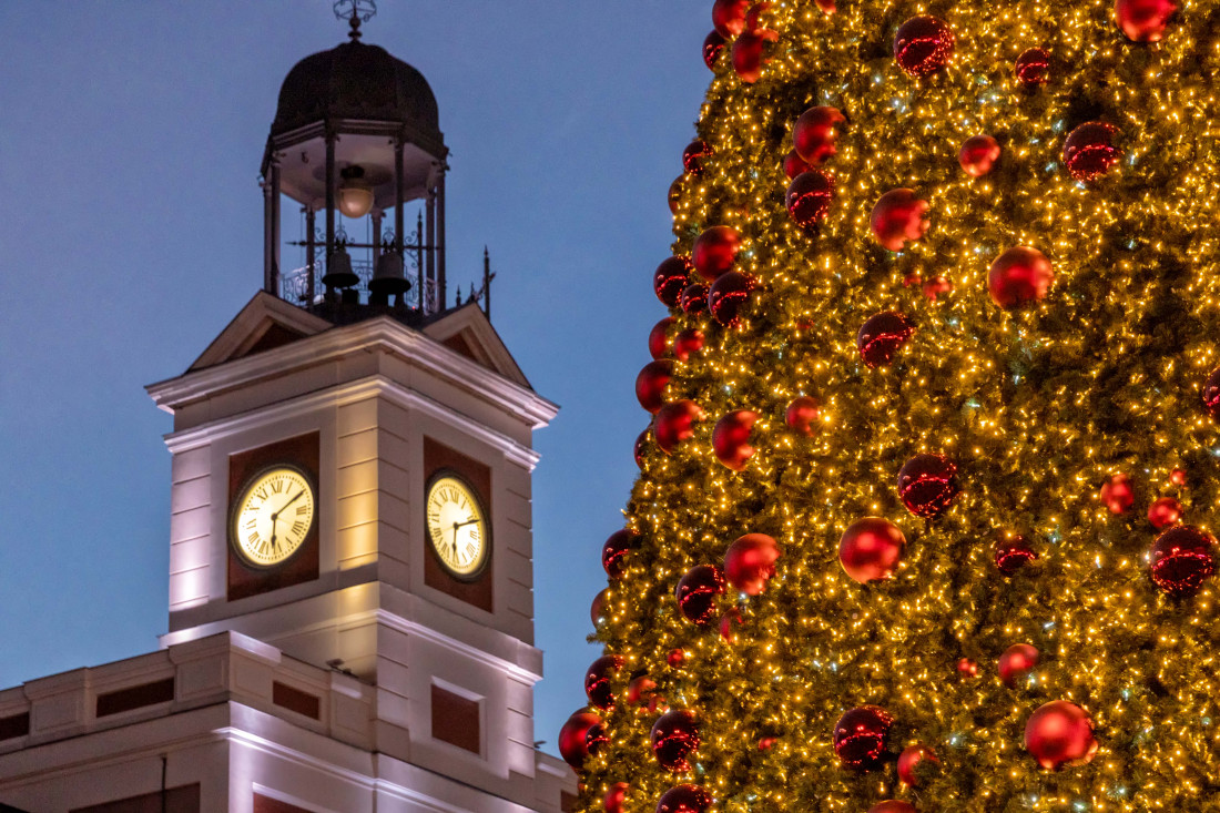 Puerta del Sol en Navidad