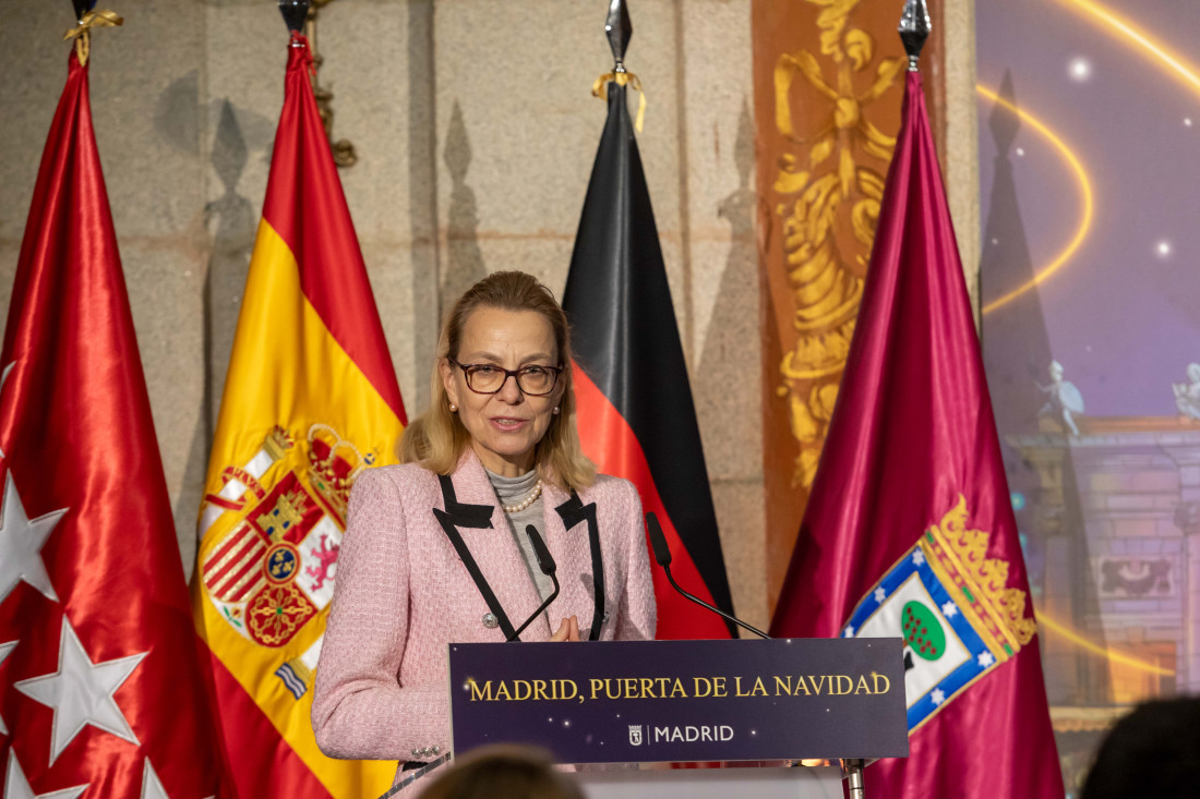 Presentación de la Navidad. Embajadora de Alemania